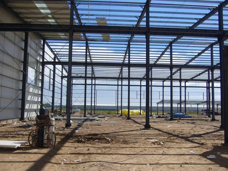 Equipamento pesado estrutura de aço industrial PEB construção de edifícios pré-fabricados