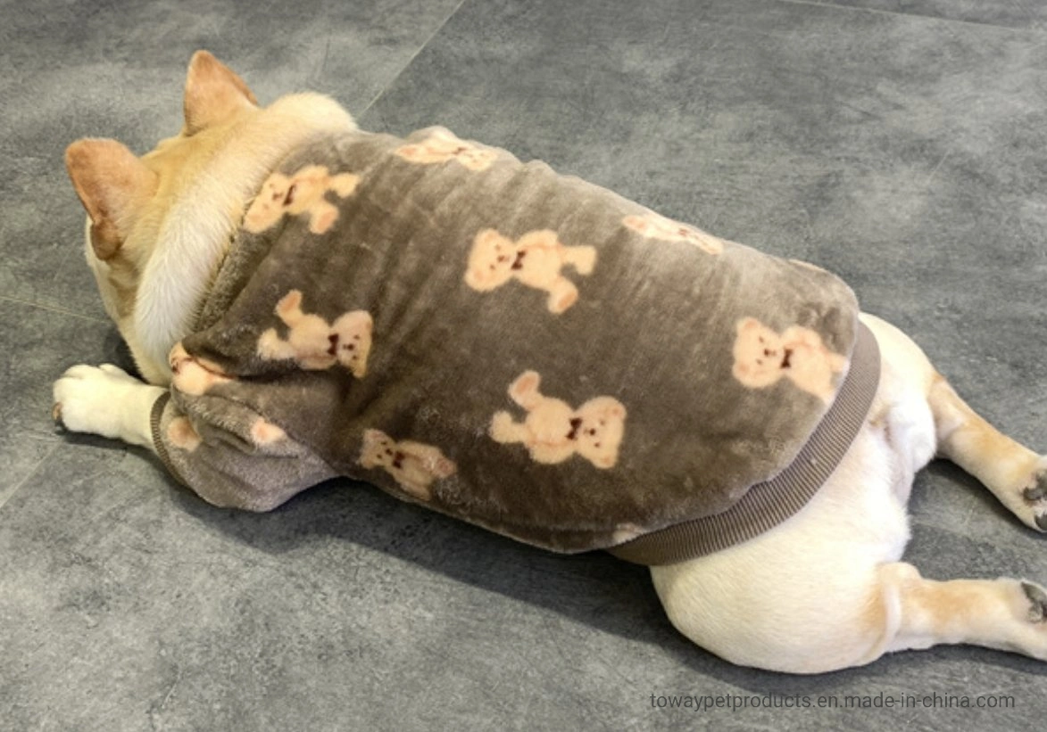 Winter Dog Coat Pet Accessories Pup Clothes Sleeping Wear