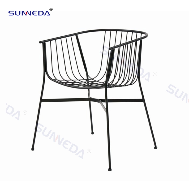 Hotel Restaurant Commercial Design Durable Aluminum Frame Patio Garden Furniture