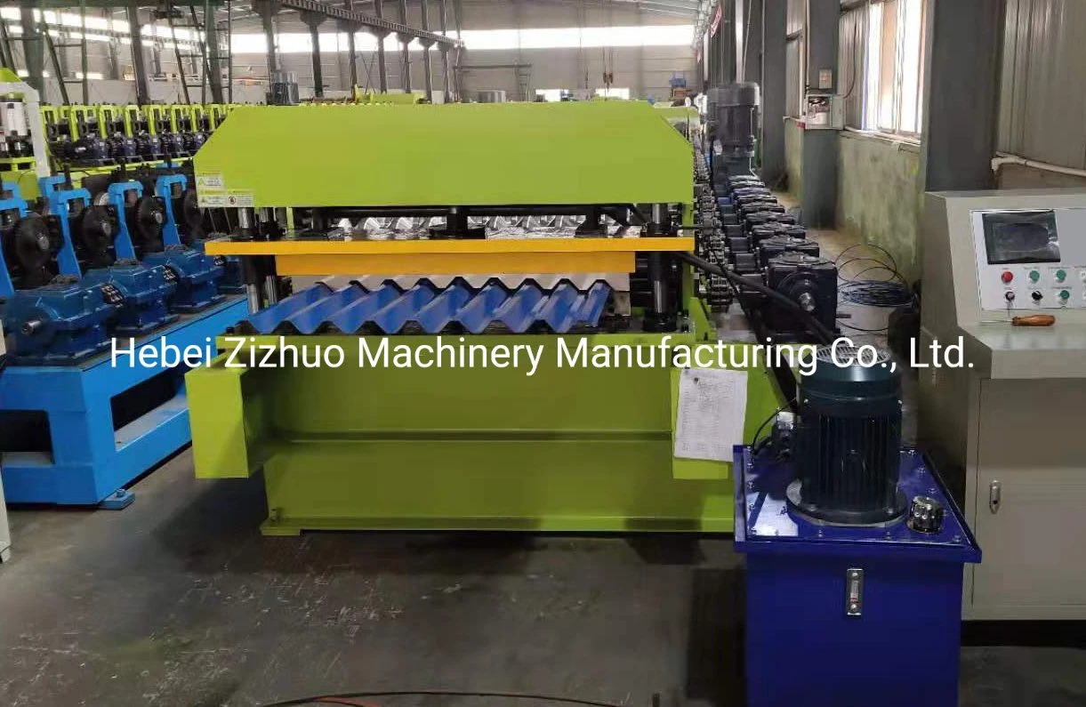 Gi PPGI PPGL Tr4 Tr5 PV8 Metal Ibr Rib Box Profile Roofing Sheet Tile Making Cold Roll Forming Machine for Chile Factory Price