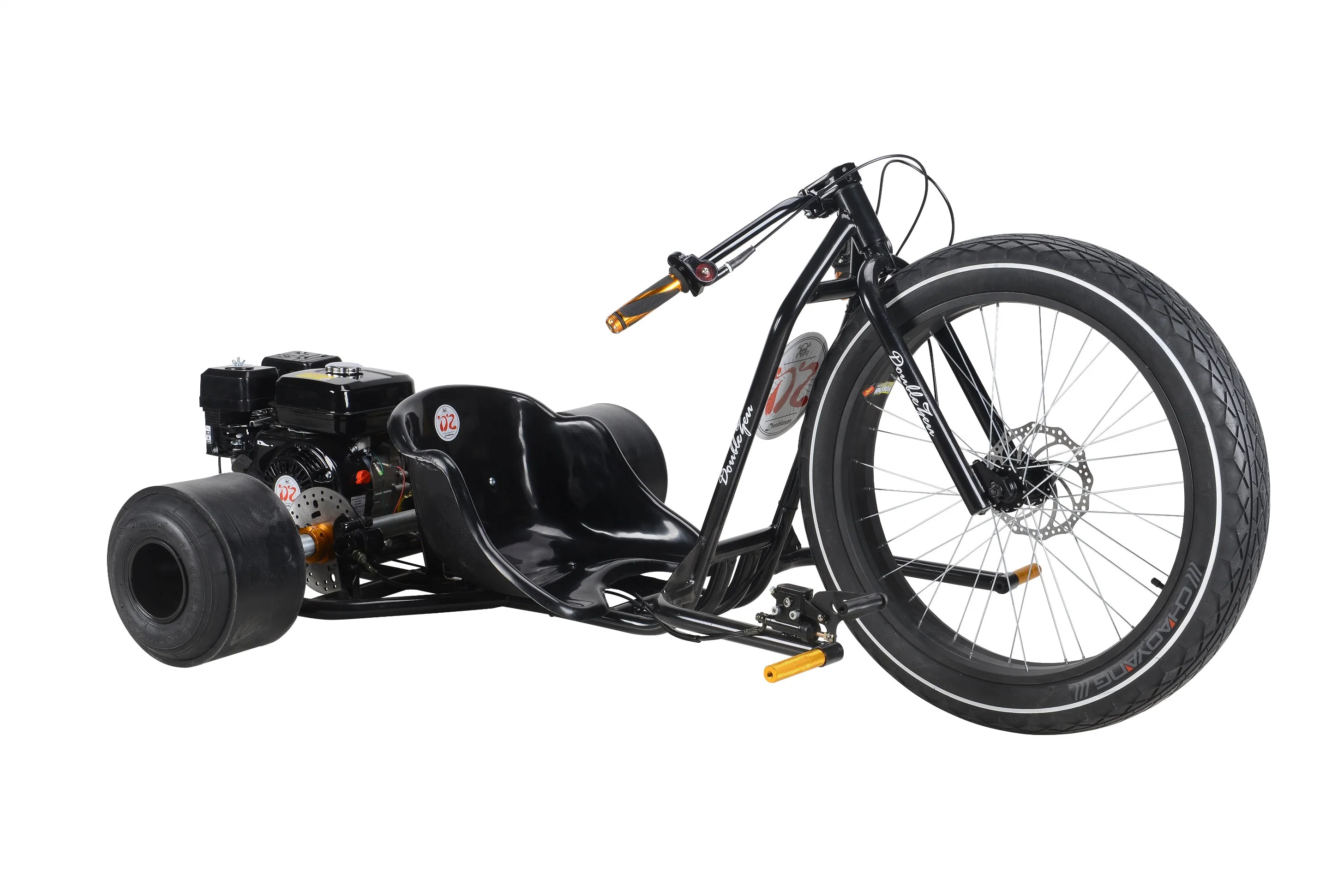 High Performance Gasoline 196cc 6.5HP Drift Trike Motorizado