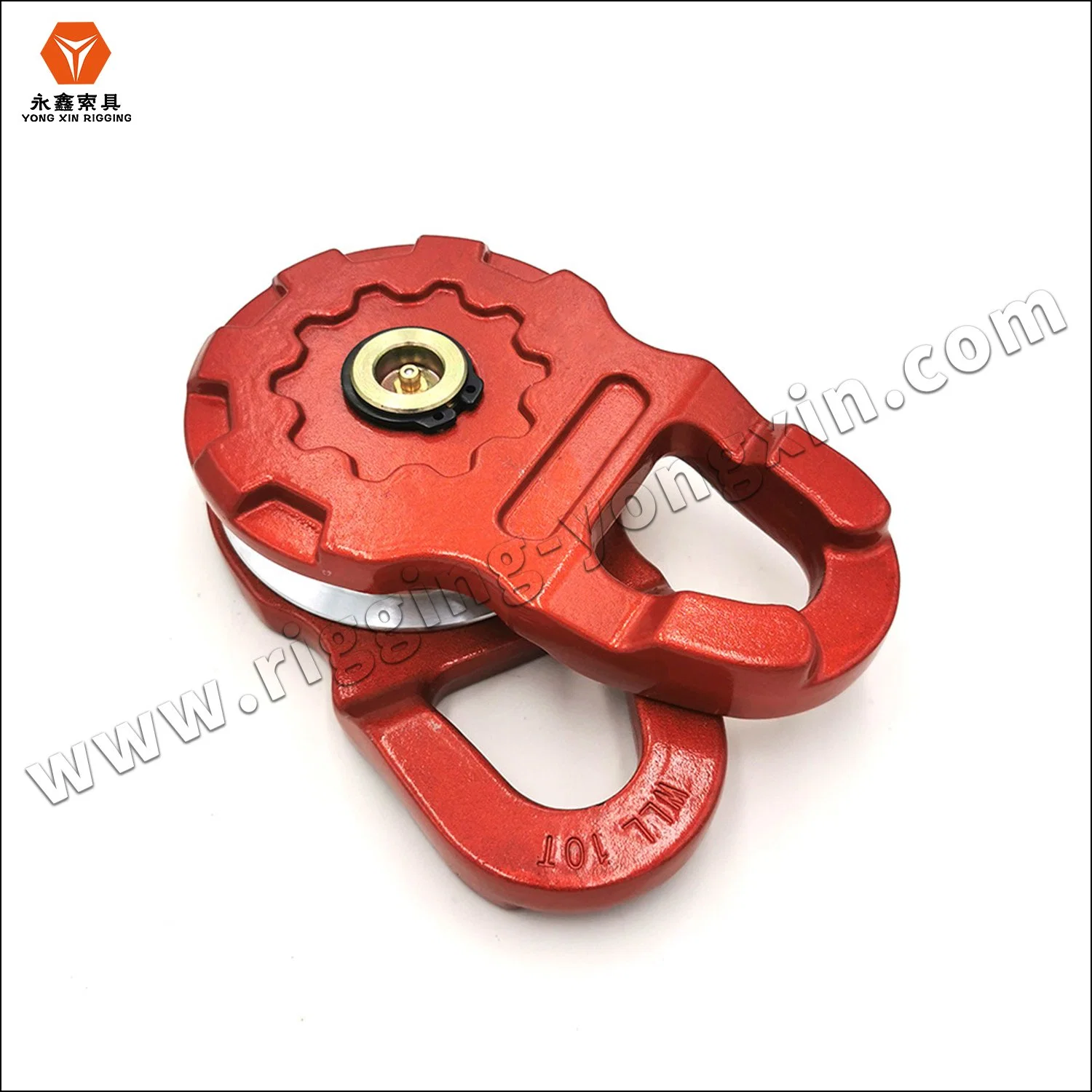 8t Heavy Duty Recovery Winch Snatch Pulley Block Steel Round Belt Wheel Is CNC, Plate Is Stamping for 4X4 Winches High Quality