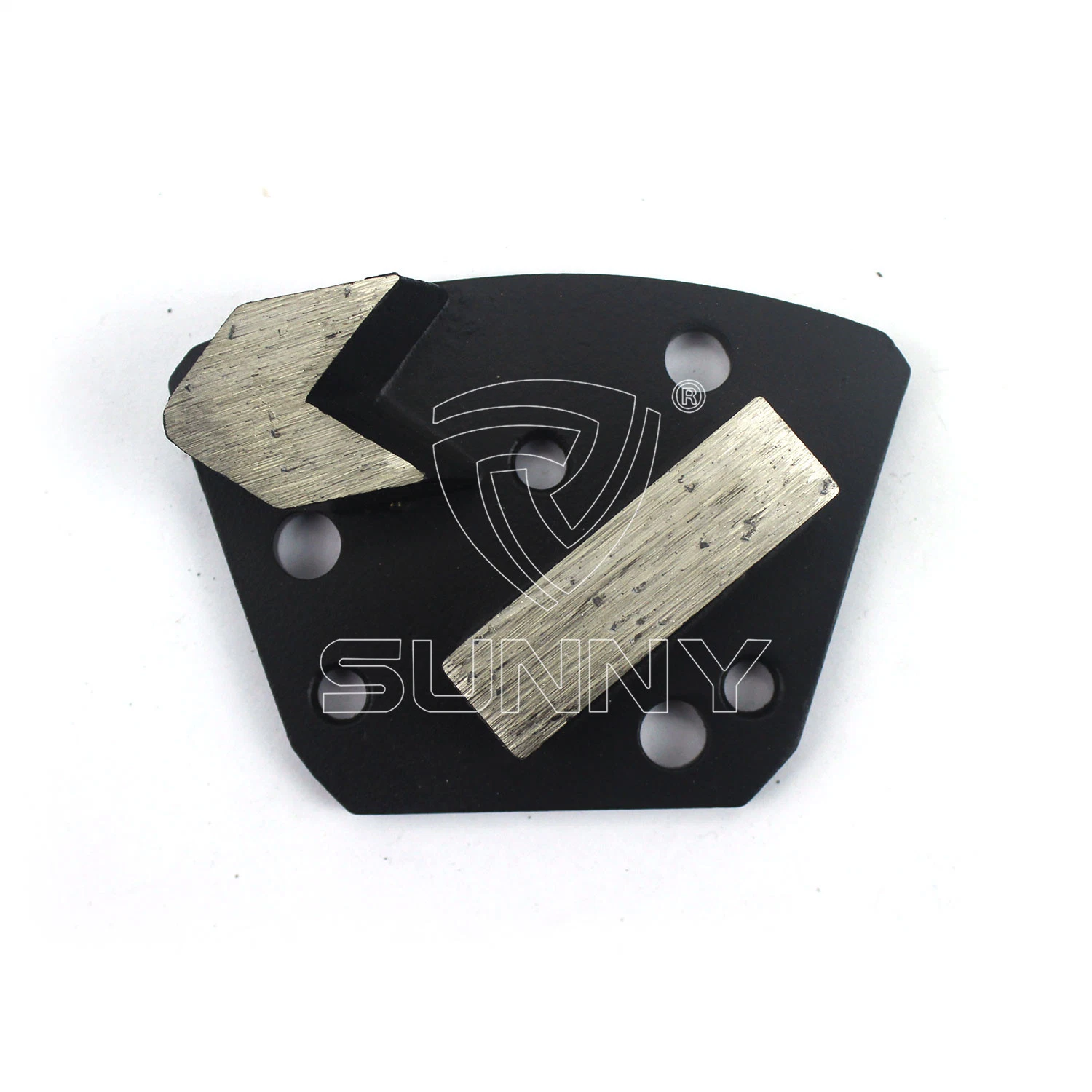 Outils à segments de flèche et Zigzag diamant Blastrac pour le béton abrasif à disques Plaques de meulage