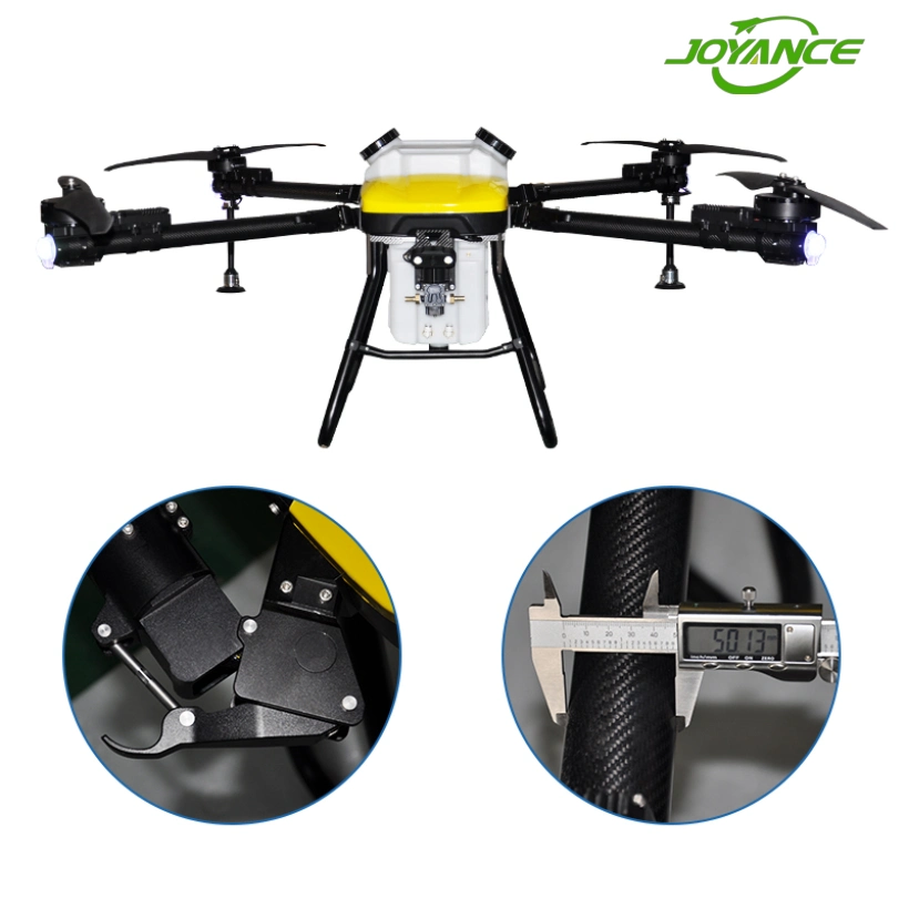 Pulvérisateur agricole 4 axes capacité 30L Drone de pesticide/épandeur d'engrais granulé