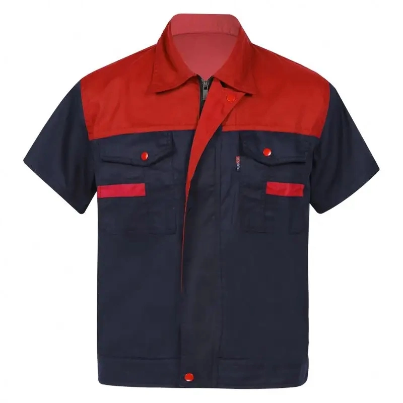 High quality/High cost performance  Best Seller OEM Workuniform Tshirt Safety Work Wear Short Sleeves