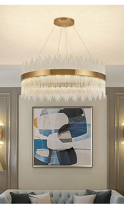 Modern Chandeliers LED Lights Crystal Pendant for Hall