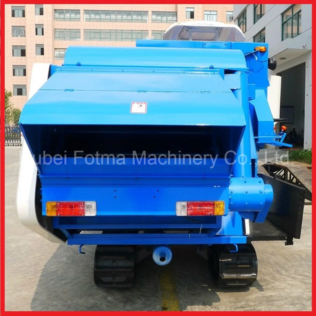 Tracked Full Feeding Rice Combine Harvesting Machine (4LZL-2.0)