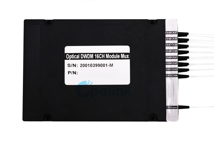 Factory Price Fiber Optic DWDM Module, OEM 16CH Optical DWDM Mux Demux Module with High Quality