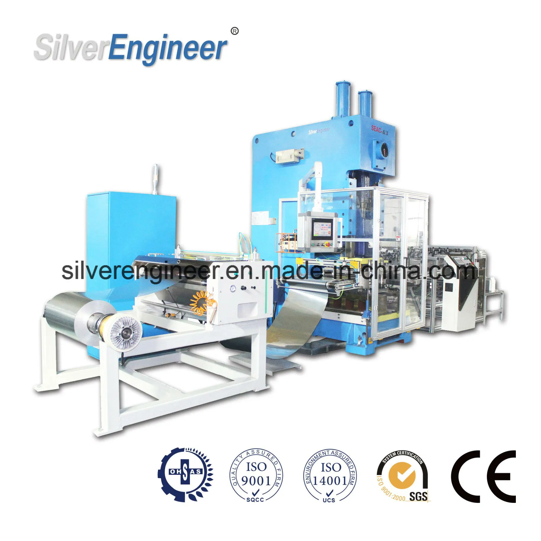 Really Smart Disposable Aluminum Foil Container Making Machine for Bakery Container