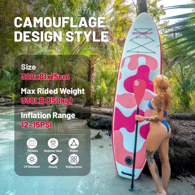 Dropshipping High quality/High cost performance  Inflatable Surf Sup Stand up Paddle Board Soft Board