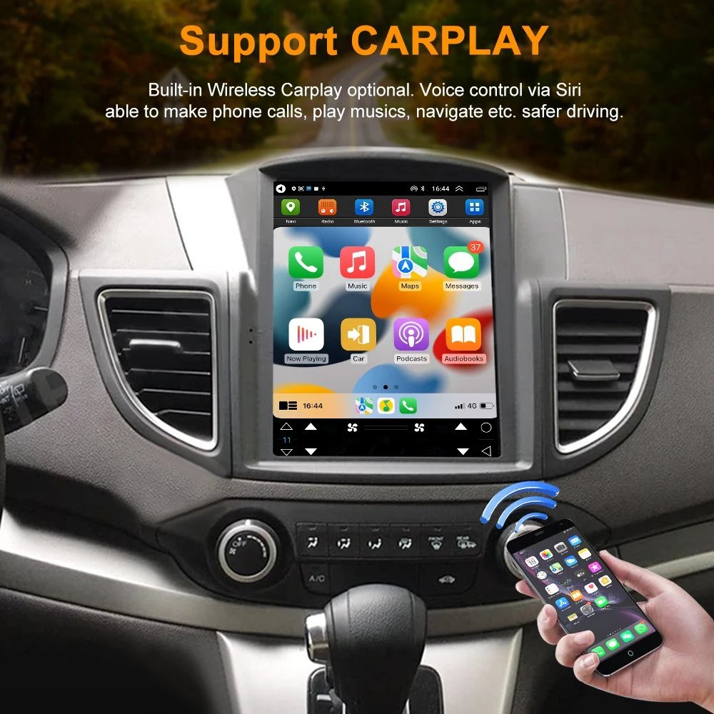 Car Android GPS Radio for Honda CRV 2012 2013 2014 2015 Wireless Touch Car Screen Rear Cameras Player