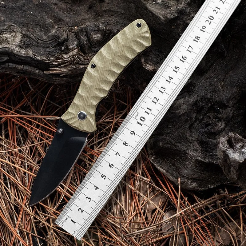 G10 Handle Folding Pocket Knife for Hunting Outdoor Man's Gift