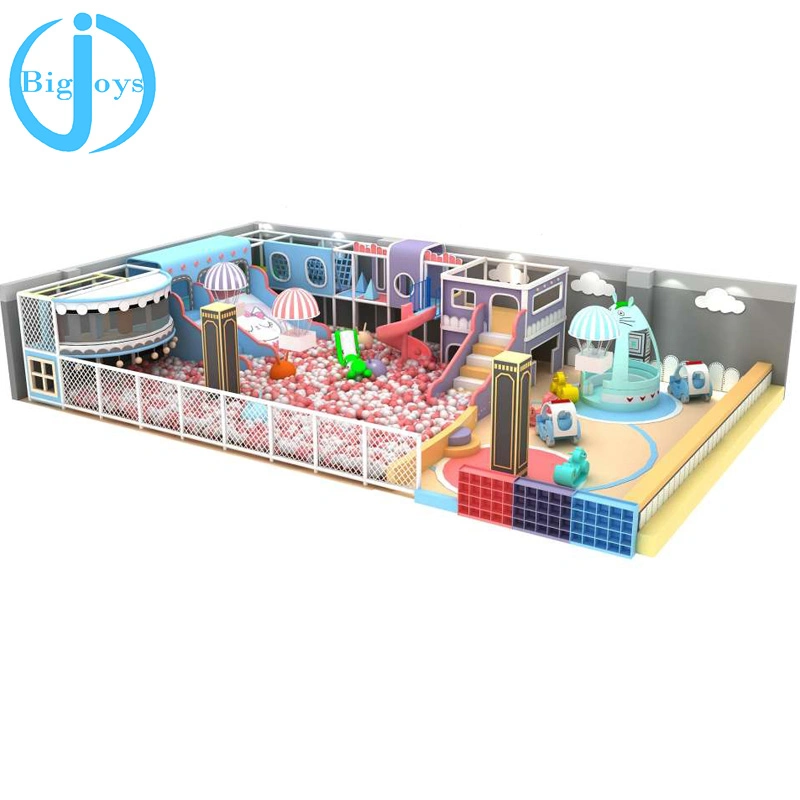 Nursery School Soft Indoor Playground with New Style Designs