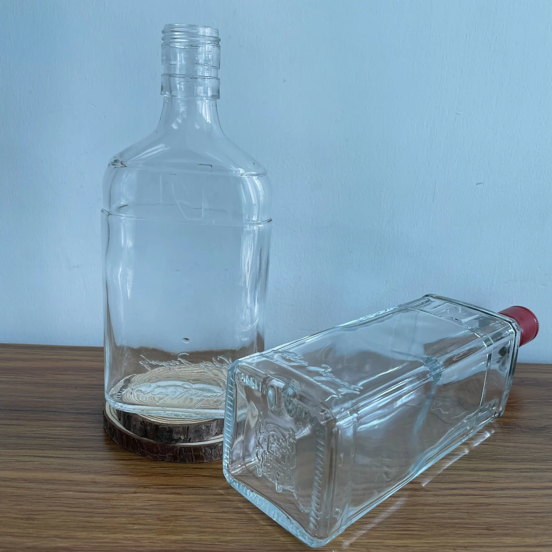 70cl/75cl Kristallglas Flasche / Liquor Flasche / Whisky Flasche / Gin Flasche/Rumpflasche/Alkoholflasche