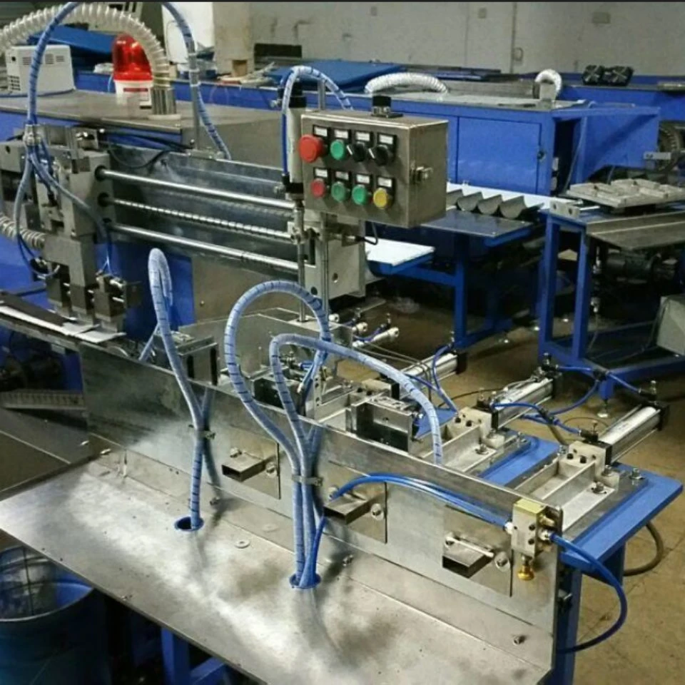 High Speed China Herstellung Von Baumwolltupfer Herstellung Maschine Produktionslinie