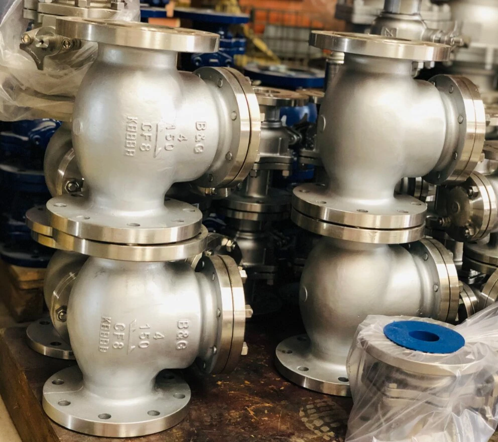 Stainless Cast Steel Flange Ends Elevated Lift Check Valve