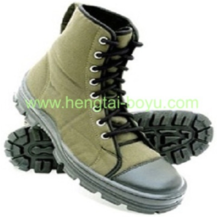 Haute qualité utilisé camouflage militaire armée tactique Jungle bottes noires