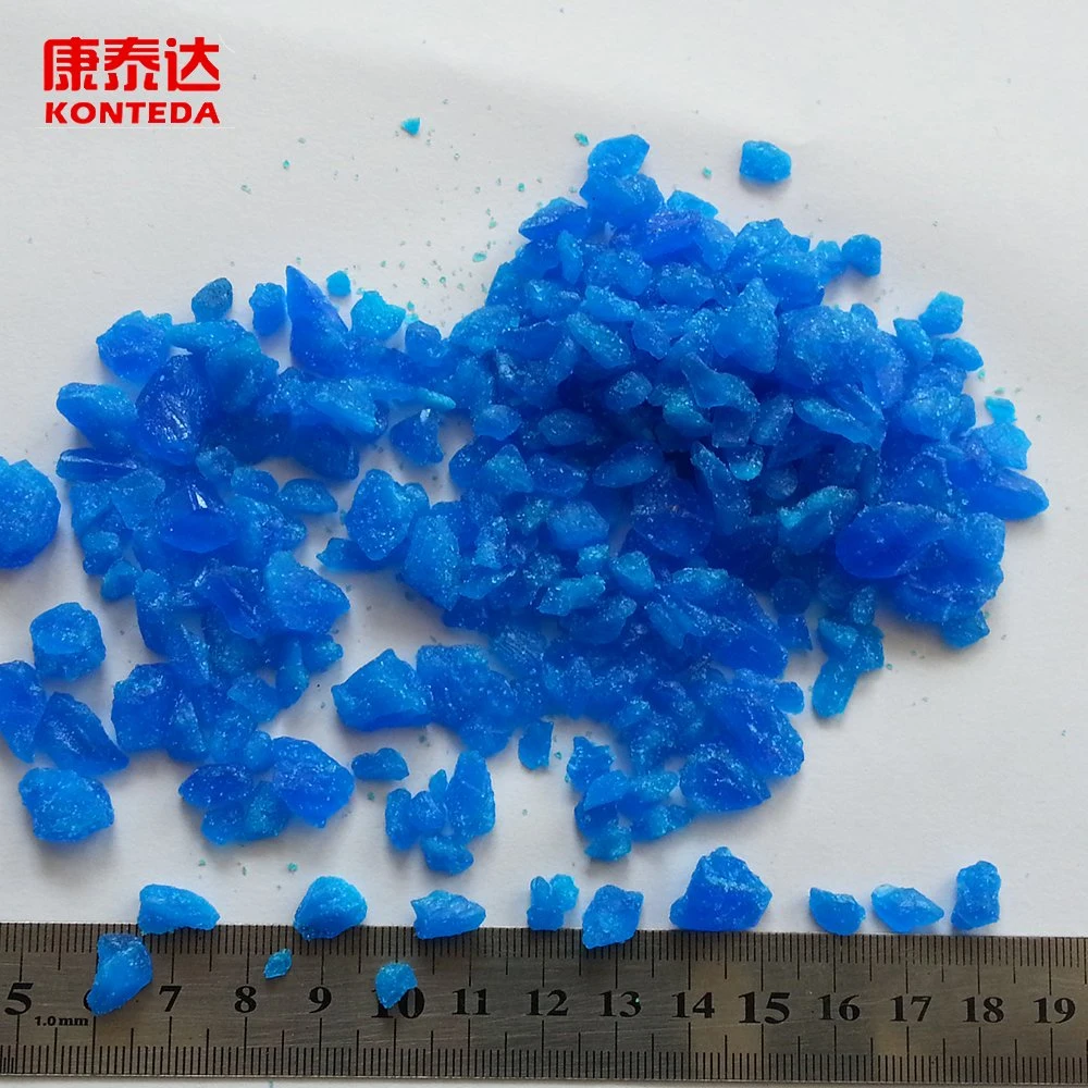 Low Price High Purity Copper Sulphate Pentahydrate for Non-Ferrous Metals Foltation