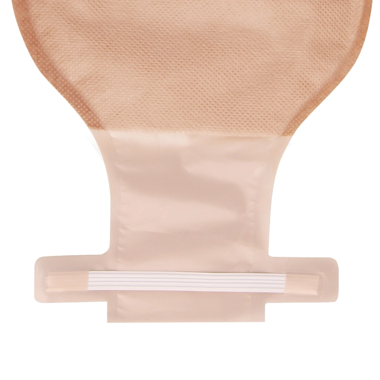 Two Piece Drainable Ostomy Bag with Twist-Tie