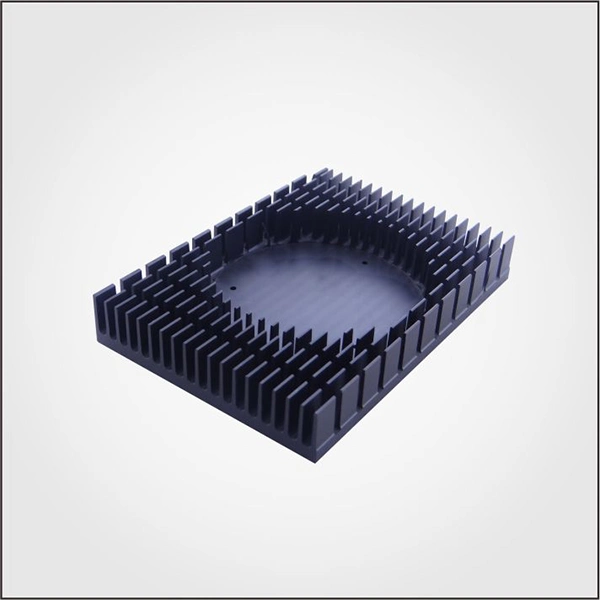 Aluminum Extrusion Heat Sink Manufacturer Supplying Custom Round Extruded Alu Al6063 Alloy LED Heatsink with Cooling Fan