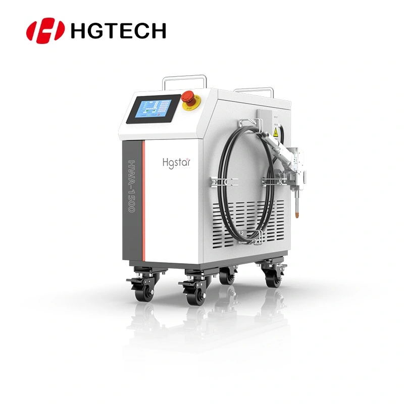 Hgtech Hot Selling High quality/High cost performance  Factory Price Air Cooling Handheld Laser Welder Portable Fiber Laser Welding Machine Price for Mold Industry