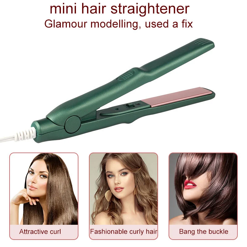 Novo alisador de cabelo profissional Magic Double Travel Mini Curling Iron