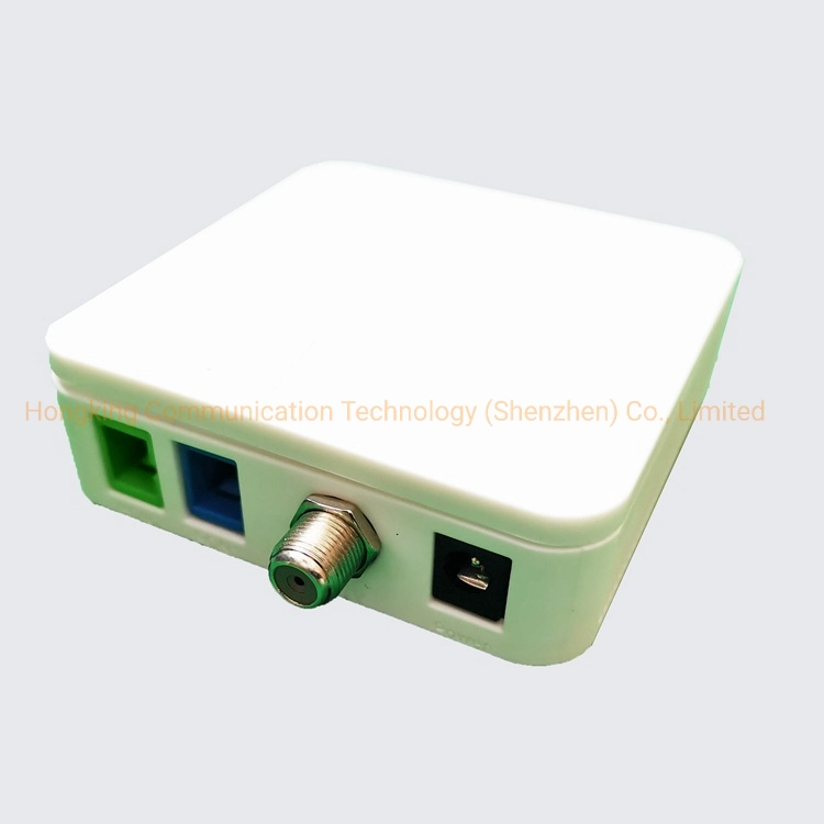 1 طرف RF AGC WDM FTTH CATV جهاز استقبال بصري صغير محول العقدة