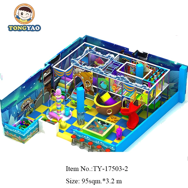 Supply Children Soft Indoor Playground with Trampoline Park