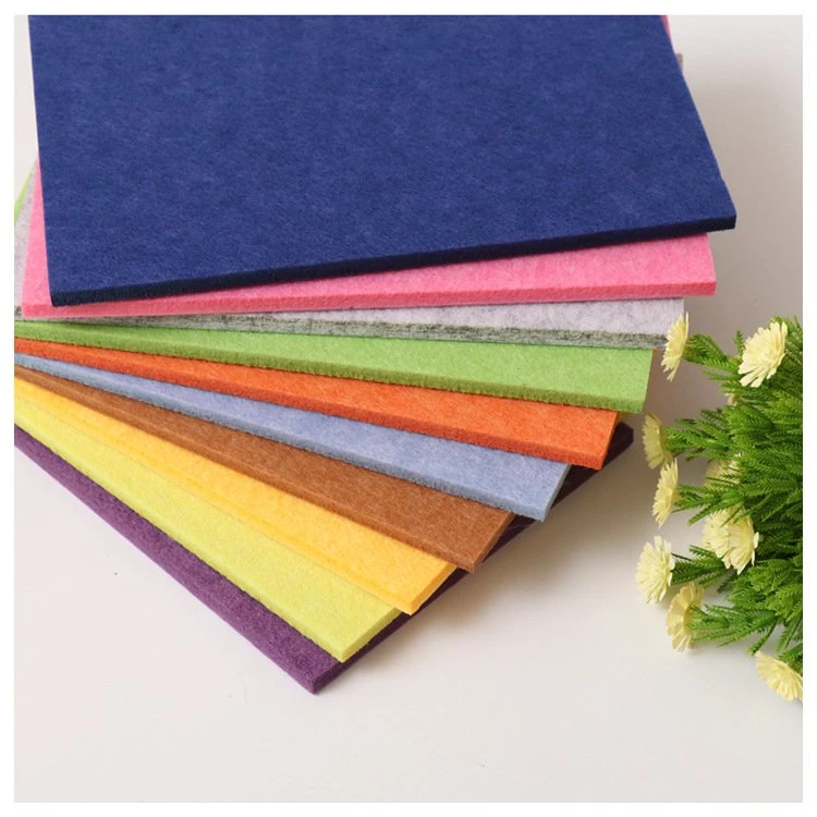 Environmental Friendly Polyester Fiber Sound-Absorbing Panel Noise Reduction Decorative Material