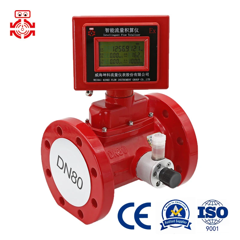 Chinese Supplier Large Calibe Gas Turbine Flow Meter