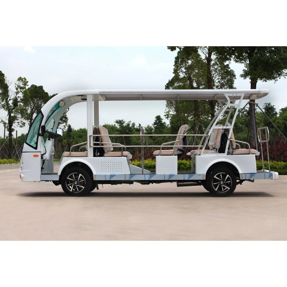 China Nl-U1014 14 Person Electric Sightseeing Bus with Powerful 72V7.5kw