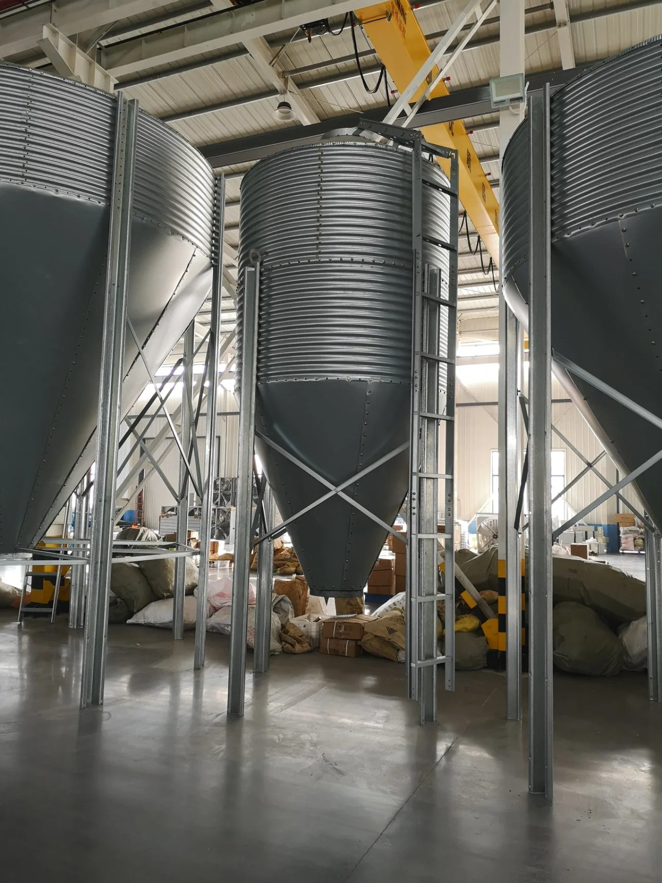 Feed Silo Galvanised Steel Grain Silo with Nice Price