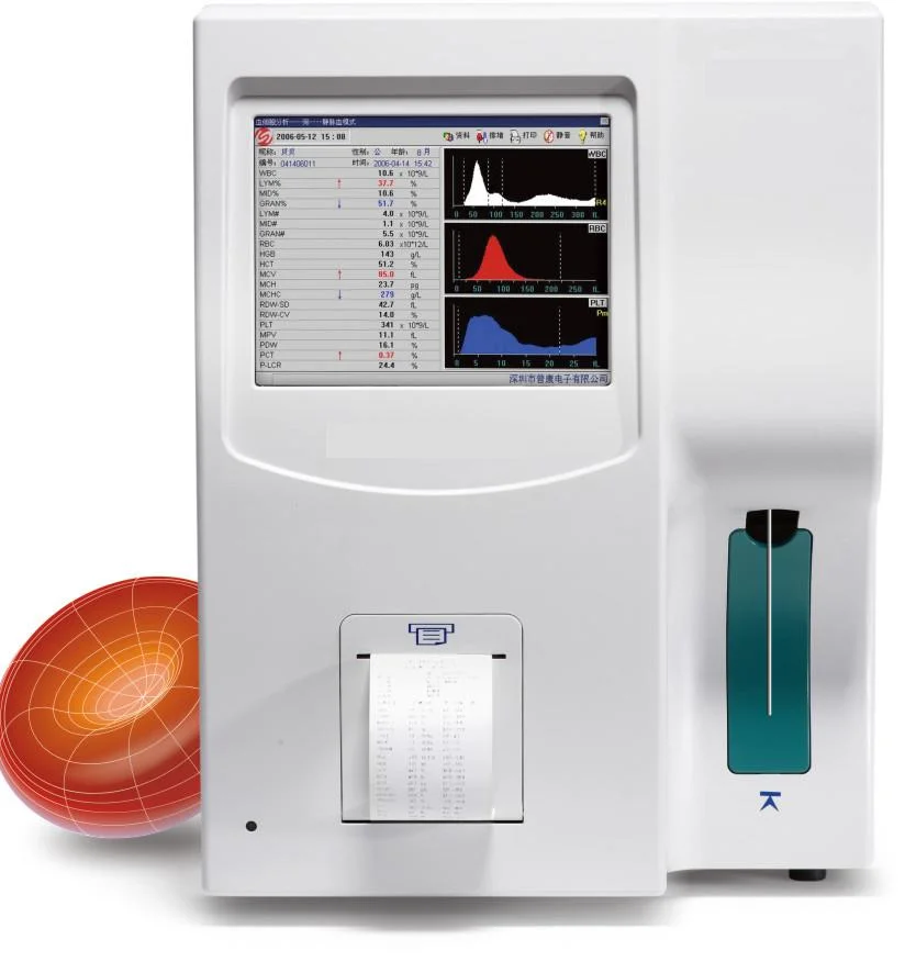 Yste880V Medical Hospital Equipment Fully Auto Vet Portable Blood Analyzer