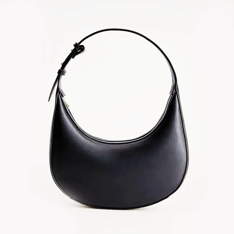 2021 New Arrival PU Leather Lady Handbag Oval Short Handle Women Handbag