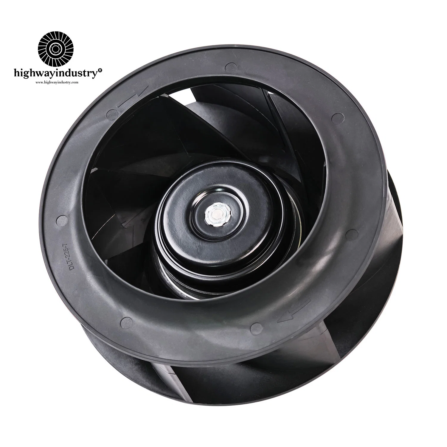 Highway 24V DC Backward Curved Industrial Centrifugal Fan