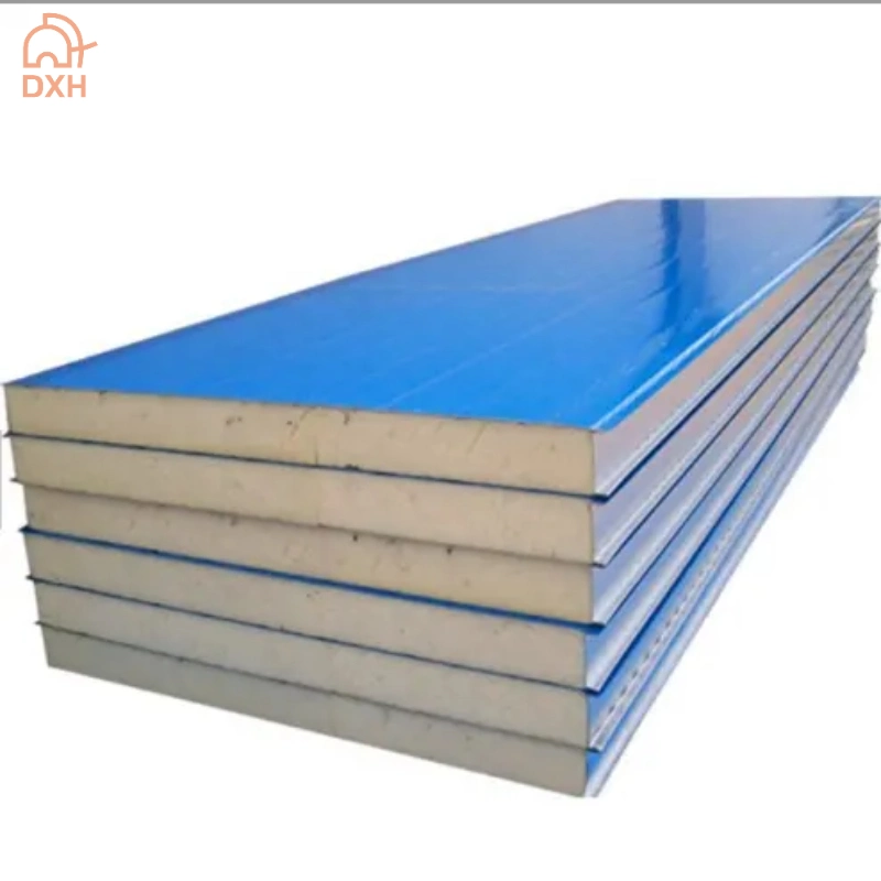 Road Shipping and by Sea Polystyrene Wall Panels Polyurethane Composite Panel