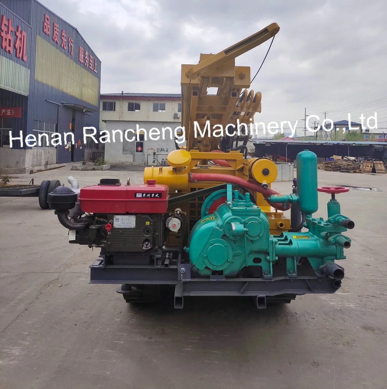 Portable Water Well Drilling Rig Rcf150c Small Hydraulic Water Well Drilling Machine