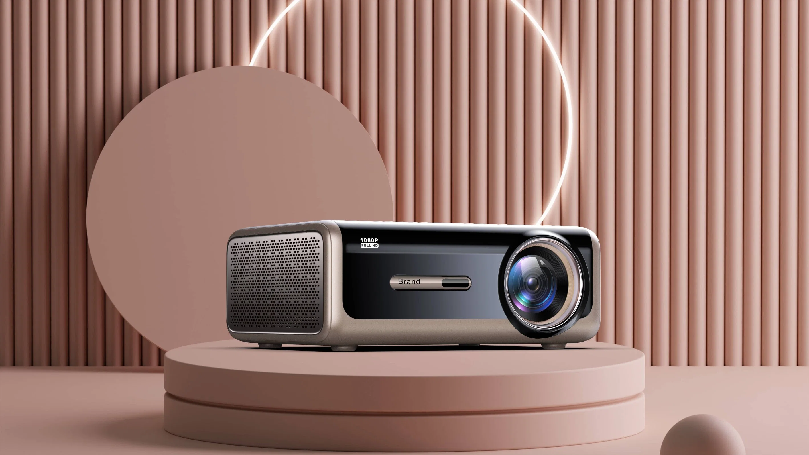 A tecnologia patenteada exclusiva, modelo privado Projetor 1080P LED Projector LCD