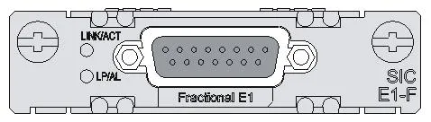 The E1/T1 Board of The Router Is Sic-E1-F