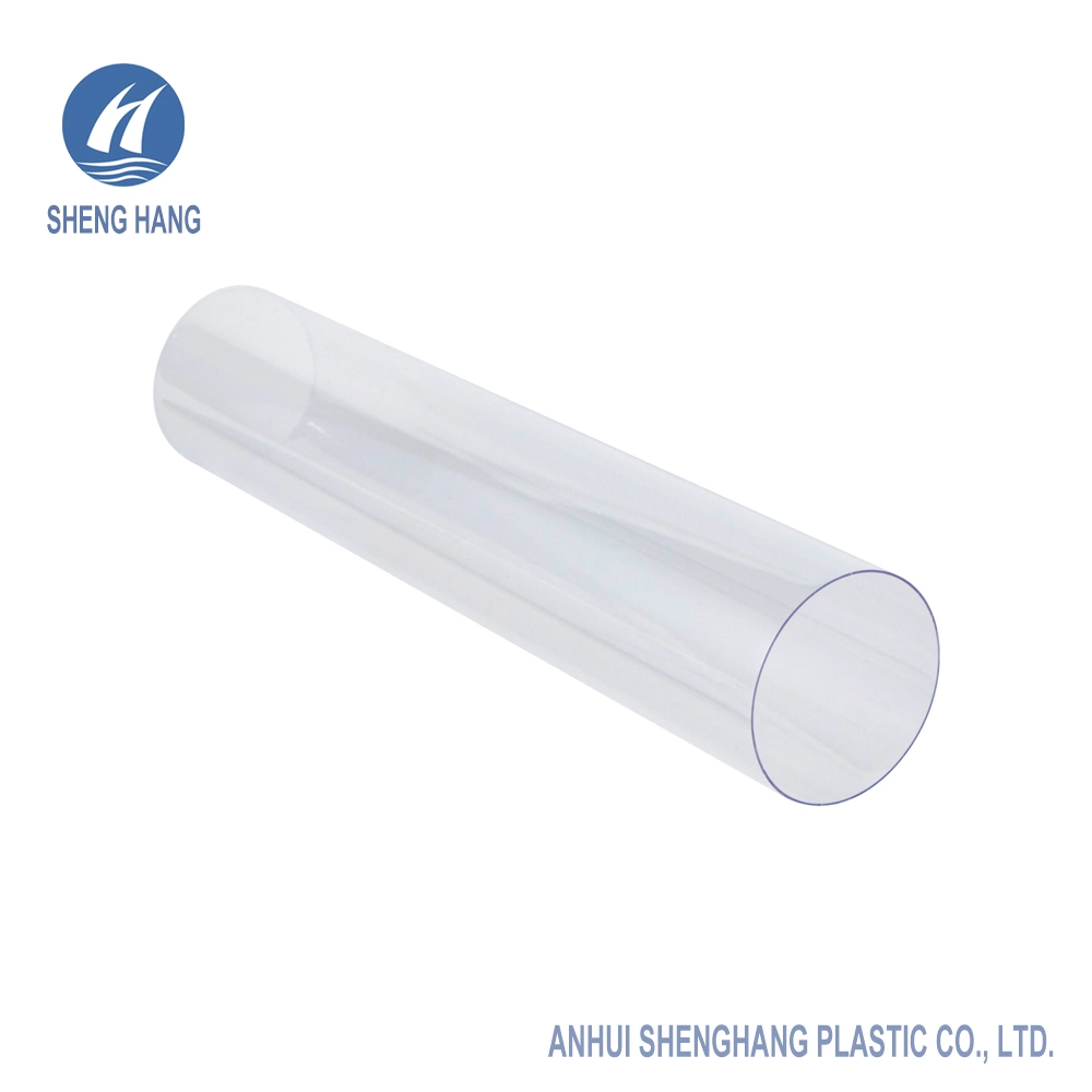 Clear Hard Plexiglass Tube Customized Size Extruded Plastic Transparent Acrylic Pipe