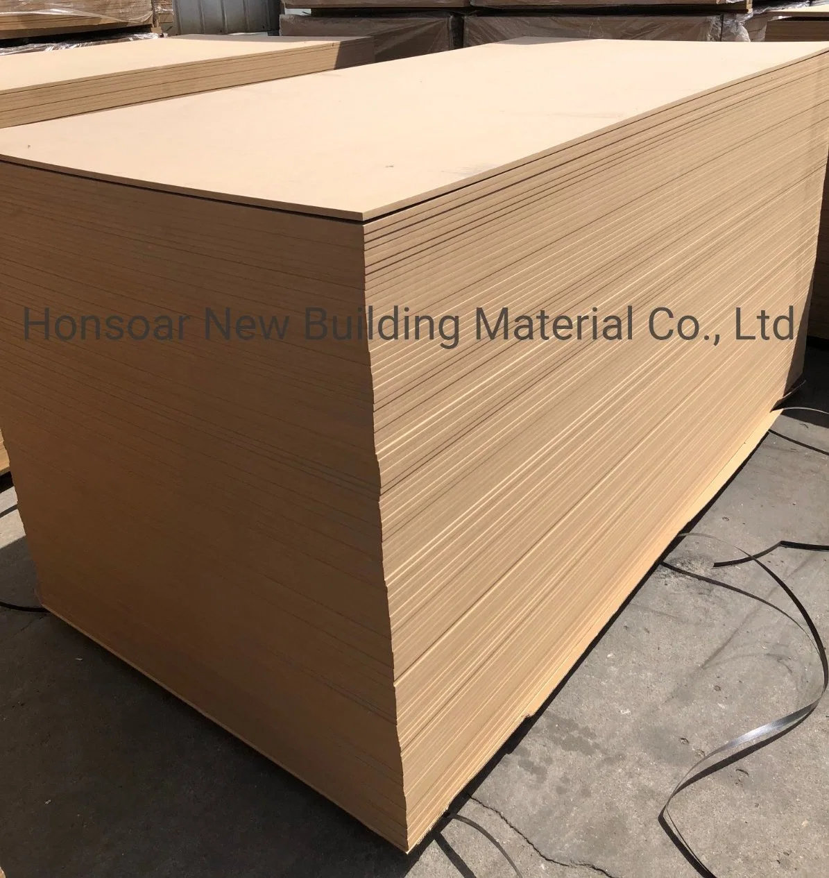 Melamine Laminated MDF Board for Panel Furniture