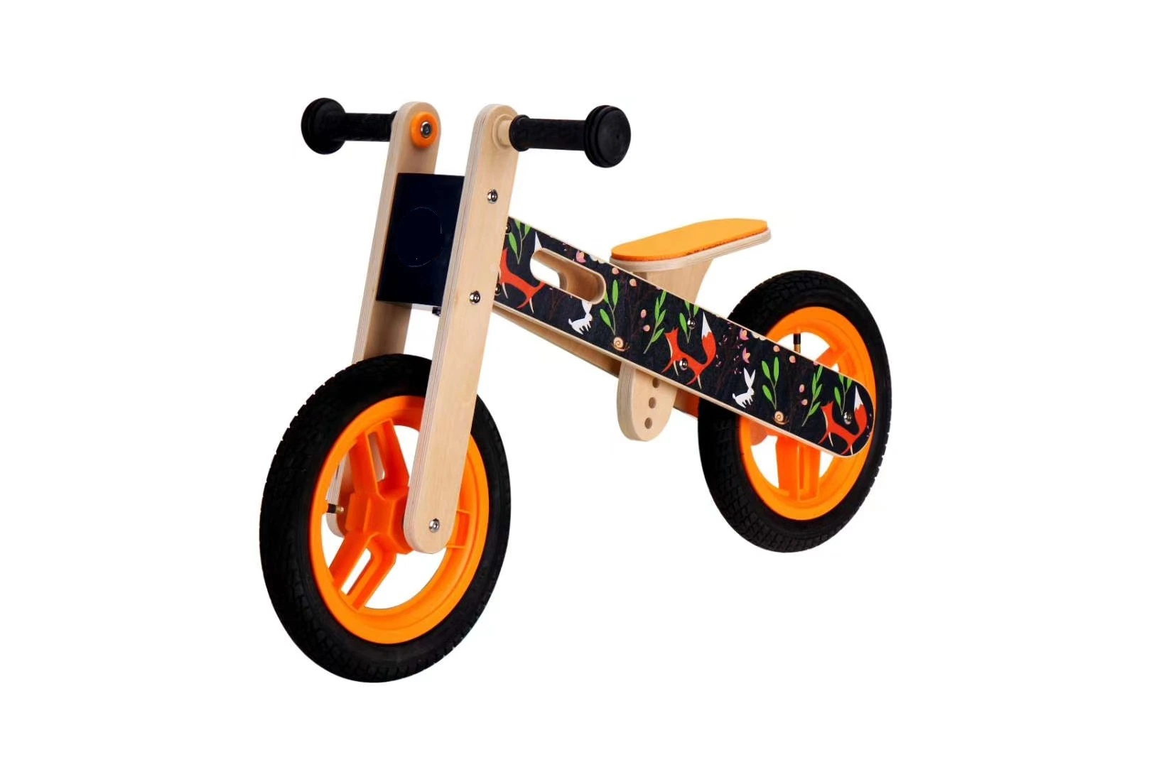 Juego de juguete de madera para exteriores niños plegable 1 en 3 bicicleta Equilibrio de la bicicleta