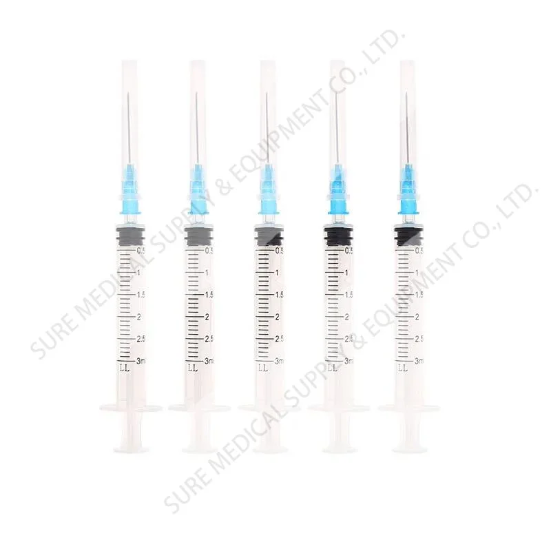 5ml 10ml 20ml 60ml Lock Slip Dispsoable Sterile Medical Syringe