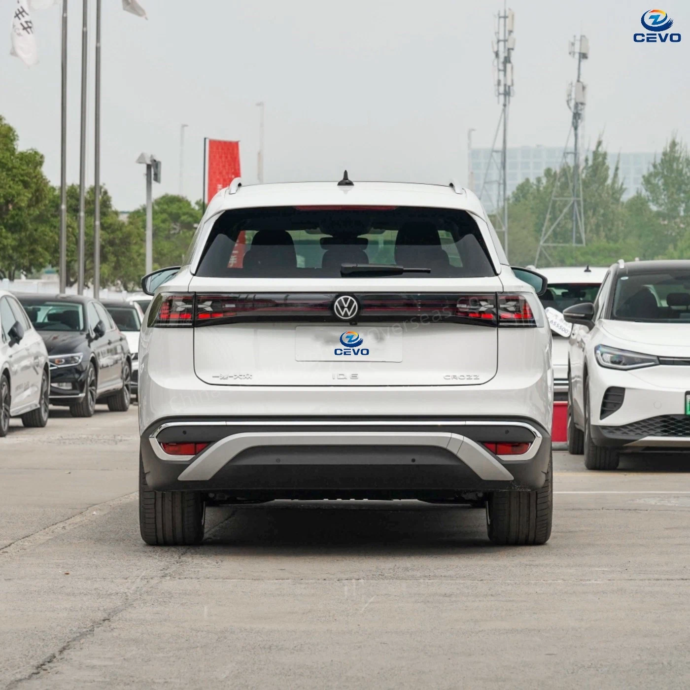 China 7 asientos del vehículo nuevo SUV de ID6 Crozz coche eléctrico para la venta