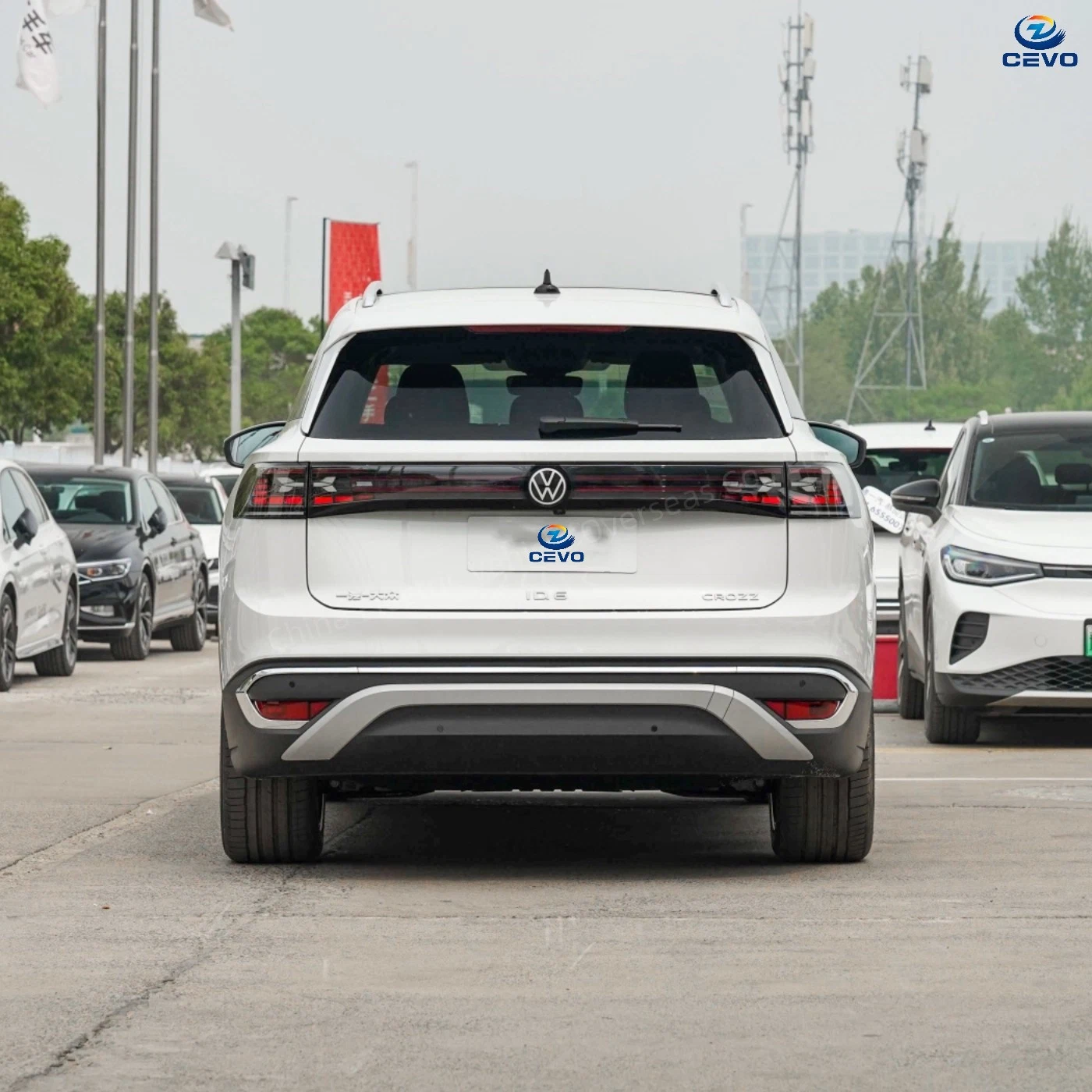 China veículo novo 7 lugares SUV ID6 Crozz Carro eléctrico Para vender