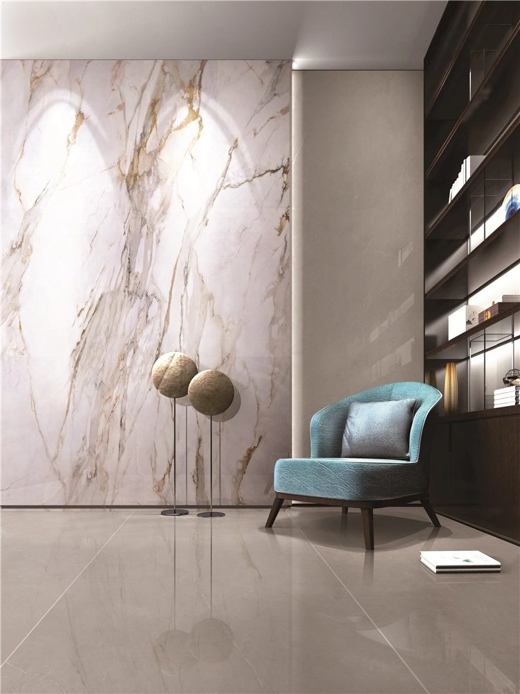 Calacatta Gold Large Format Porcelain Tile Home Design Background Wall Tile