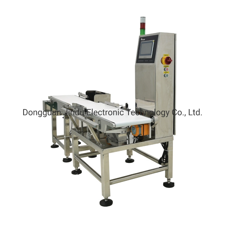 Jindu Inline Dynamic Checkweigher Food Processing Machine Check Weigher