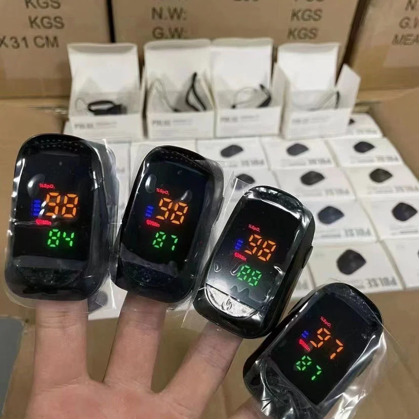 Factory Wholesale/Supplier Fingertip Pulse Sensor Oximeter LED Blood Fingertip Oximeter Digital CE ISO Approved Lk87