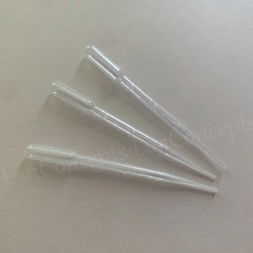 Pipette jetable en plastique 3ml Lab Pipette Pipettes Pasteur de transfert