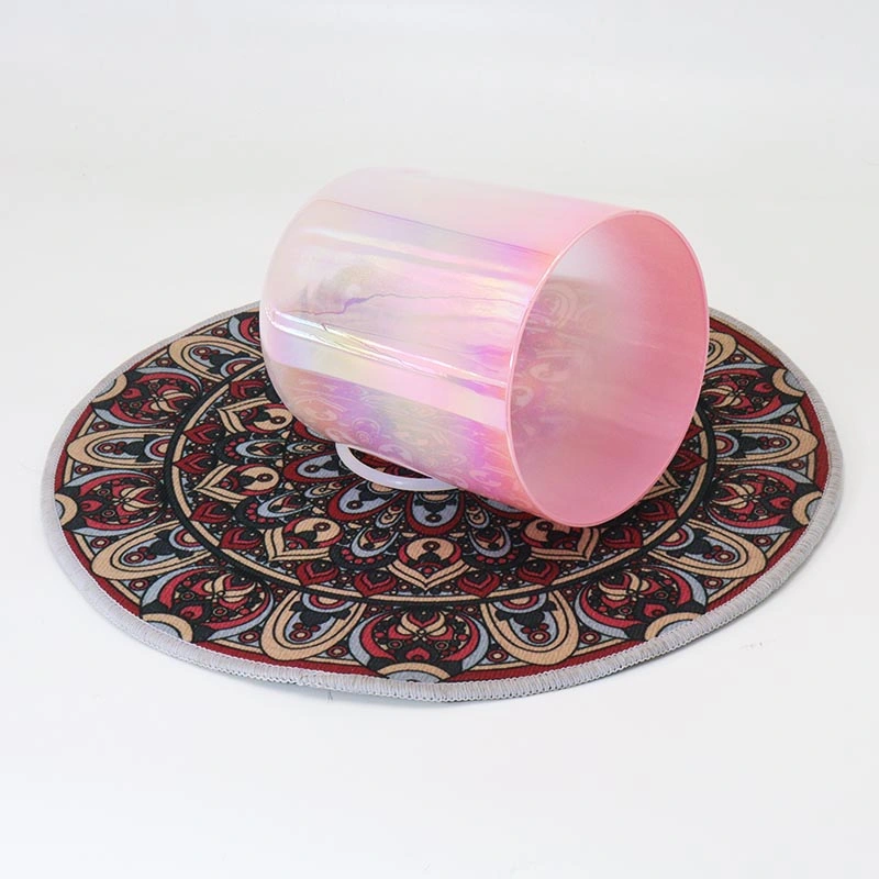 Amazing Sound Quartz Crystal Singing Bowls for Sound Healing Therapy Yoga Meditation Sound Bowls Purple